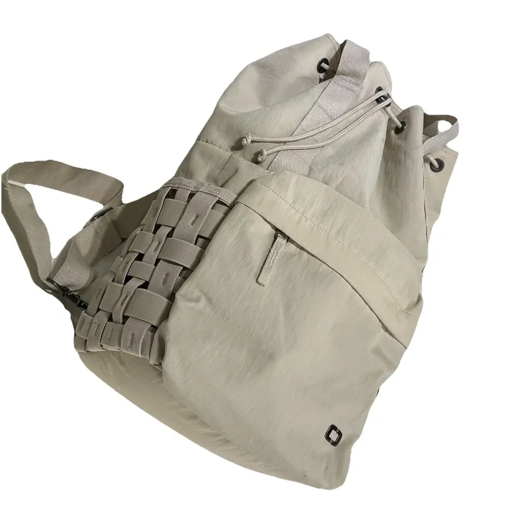 OGIO Cream Drawstring Duffel Backpack - Picture 4 of 13